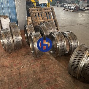 Die Ring Press Moulin <span class=keywords><strong>à</strong></span> granulés de bois Recycler les granulés d'alimentation Moule <span class=keywords><strong>Matrice</strong></span> Machines de découpe - Product Image 3
