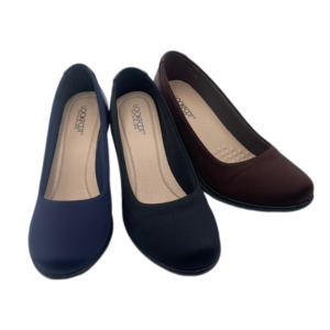 נעלי עקב בינוני-גבוהות, רכות, גמישות, נושמות, נגד החלקה, בסגנון קז'ואל לנשים, סיטונאי בהתאמה אישית, לקיץ, סתיו וחורף - Product Image 1