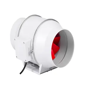 Hot Sale EC AC Silent High Speed Mixed Flow Inline Duct Fan For Hydroponics Ventilation Booster Product In 2 6 4 8 10 12 Inch