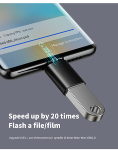 Fabricante al por mayor <span class=keywords><strong>USB</strong></span> 3,0 hembra tipo <span class=keywords><strong>C</strong></span> adaptador <span class=keywords><strong>OTG</strong></span> calidad buen precio aleación de aluminio fuente de alimentación teléfono móvil <span class=keywords><strong>USB</strong></span> <span class=keywords><strong>C</strong></span> Hub - Product Image 6