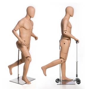 HM02-G Nude <span class=keywords><strong>Male</strong></span> Flexible Simulation Schaufenster puppe Ganzkörper Posing Frei bewegliche Gelenke Gelenk Schaufenster puppe - Product Image 1