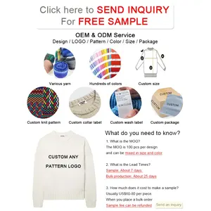 OEM ODM personalizzato migliore vendita di alta qualità maglione per le vacanze di natale maglioni per adulti su misura di natale brutta felpa a maglia - Product Image 3