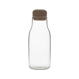 Bouteille en verre de stockage pour poudre de thé et de café à haute teneur en bore, et <span class=keywords><strong>ceinture</strong></span> de stockage pour poudre de thé à haute teneur en bore - Product Image 1