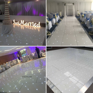 Kkmark แบบพกพาชุดอะคริลิคชั้นแผง RGB Led สีขาวไร้สาย Star Illuminated Light Disco Wedding Dance Floor - Product Image 3