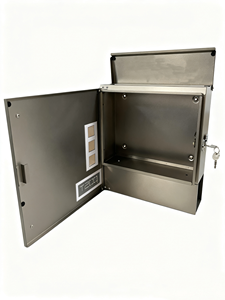 Boîte aux lettres d'extérieur moderne de qualité supérieure en acier inoxydable Boîte aux lettres de conception étanche à <span class=keywords><strong>la</strong></span> pluie avec grande capacité - Product Image 5