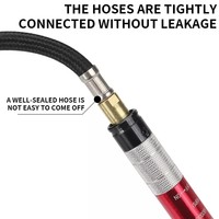 Meuleuse à crayon pneumatique de qualité industrielle 54000 RPM Vitesse libre 1/8 "(3mm) Micro meuleuse à air