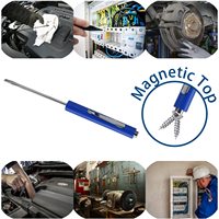 Tournevis de poche promotionnel avec embout magnétique et lame réversible, tournevis stylo pour réparations domestiques