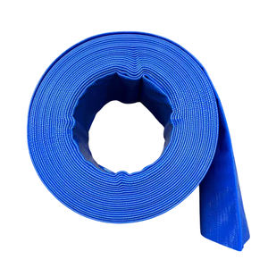 خرطوم مياه أزرق 5 بوصة عالي الضغط <span class=keywords><strong>PVC</strong></span> للري الزراعي مسطح يمكن تخصيص المصنع - Product Image 6