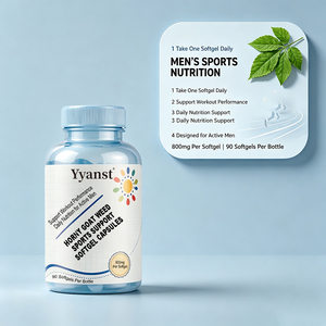 Compléments en gélules de Horny Goat Weed à marque privée OEM pour la performance sportive et la vitalité quotidienne des hommes actifs - Product Image 2