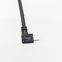 Kabel USB mikro sudut kanan USB 2.0 USB mikro ke sudut kanan