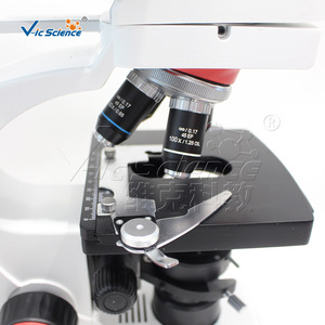 VIC100-A3 Biological <b>Microscope</b>, High-Resolution Professional School Laboratory Biological Instrument - Product Image 5