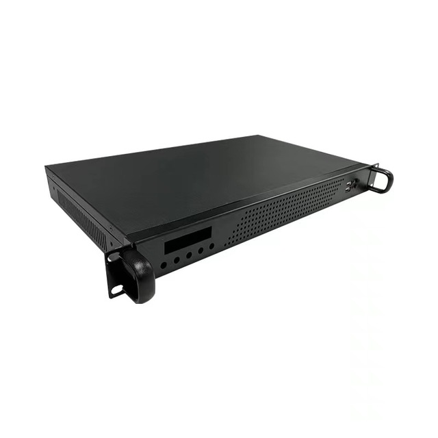 Custom 19-inch 1u Rackmount Sheet Metal Case Processing Server Electronic Instrument Chassis Enclosure Products