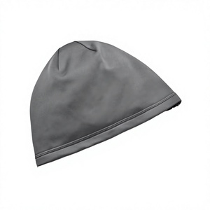 Winter Knitted Beanie <b>Hat</b> 100% Polyester Dobby Style Sports Use for Men Common Fabric - Product Image 1