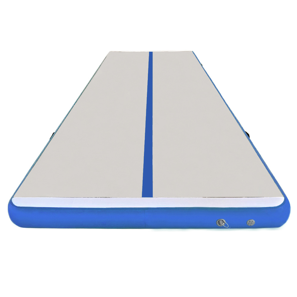 Лидер продаж на Amazon, 3 м, 5 м, водонепроницаемый надувной коврик для тренажерного зала, надувной гимнастический коврик для защиты тела