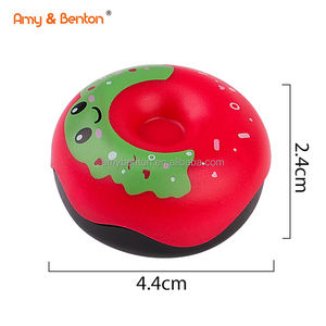 Donut Toy Give Aways Cadeaux Voitures à tirer en plastique Petits jouets Sac de fête pour enfants Jouets faveurs <span class=keywords><strong>Donuts</strong></span> Donut à tirer pour enfants - Product Image 3