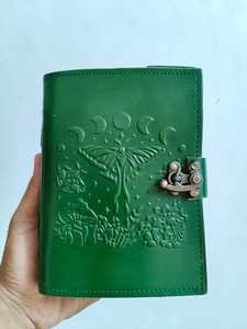 Genuine <b>Leather</b> Soft Cover Journal <b>Notebook</b> Handmade Vintage Writing Diary <b>Refillable</b> Travel <b>Notebook</b> Manufacturer Exporter - Product Image 3