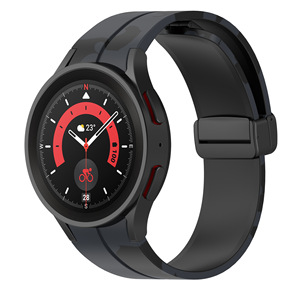 สายนาฬิกาซิลิโคนลายพรางหัวเข็มขัดแม่เหล็กสำหรับ <span class=keywords><strong>Samsung</strong></span> Galaxy <span class=keywords><strong>Watch</strong></span> 7 6 <span class=keywords><strong>5</strong></span> 4 <span class=keywords><strong>Pro</strong></span> - Product Image 2