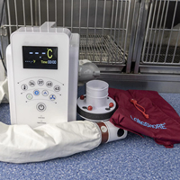 Système de réchauffement d'air automatique vétérinaire MT MEDICAL, coussin d'air chaud à température constante pour la chirurgie des animaux de compagnie
