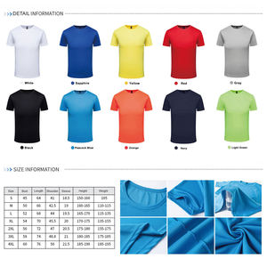 Khuyến Mại T-Shirts Tùy Chỉnh 100 <span class=keywords><strong>Polyester</strong></span> Thăng Hoa T Áo Sơ Mi Trống Chạy Tee Áo Sơ Mi Nhà Sản Xuất Đồng Bằng Màu Trắng Áo Thun Cho Nam Giới - Product Image 2