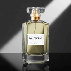 Botella de Perfume de Vidrio Transparente Rectangular de 30ml 50ml 100ml al por Mayor - Product Image 1