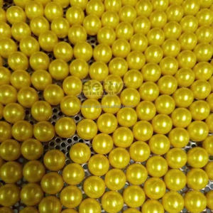 Billes de paintball de qualité tournoi multi-calibre (0,68/0,5/0,43) en gélatine+PEG avec couleur et logo personnalisables pour les jeux de tir en plein air - Product Image 4