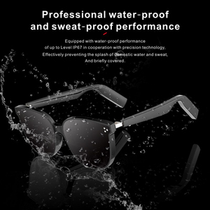 <span class=keywords><strong>H2A</strong></span> pour Lunettes de Soleil Sans Fil à Oreille Libre avec Assistant IA, Appels Mains Libres, Commande Vocale, Étanchéité IP65, Recharge Magnétique pour l'Extérieur - Product Image 6