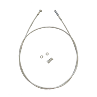 Câble d'ascenseur pour porte de palier, diamètre 3 mm, longueur 1350 mm, tige filetée 6 mm, pièces de rechange pour ascenseur