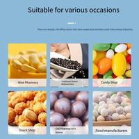 Industrial Automatic Sugar Coating Polishing Machine Coloring of Small Pills 8L