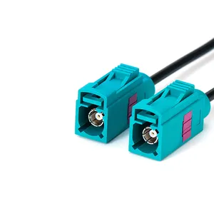 FOXECO Venta caliente Fakra A Z Cable con Fakra Z hembra a hembra Cable Pigtail RG174