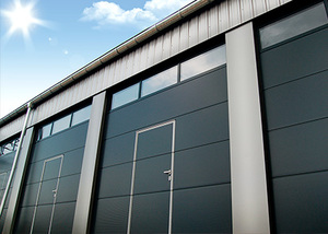 <span class=keywords><strong>Porte</strong></span> <span class=keywords><strong>de</strong></span> <span class=keywords><strong>garage</strong></span> en alliage d'aluminium design moderne <span class=keywords><strong>Hormann</strong></span> avec fenêtre antivol <span class=keywords><strong>porte</strong></span> <span class=keywords><strong>de</strong></span> <span class=keywords><strong>garage</strong></span> domestique ouverte sur le côté électrique - Product Image 5