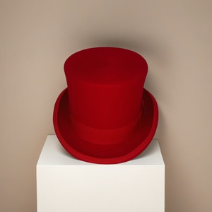 Cappello Presidenziale in Lana con Parte Superiore Piatta, Berretto <span class=keywords><strong>da</strong></span> Maghi ed Equestri, Cappello Retrò Vintage Britannico per Spettacoli e Jazz - Product Image 6