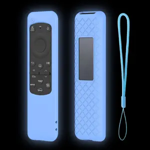 Funda protectora para Samsung 2023 Smart TV celda solar control remoto funda de silicona para Samsung