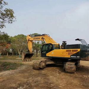 Excavatrice Hyundai d'occasion de 48 tonnes R485 305LC-9T 220LC-9S Moteur Cummins Pompe Moteur en bon état Modèle 2018 Faible nombre d'heures de travail - Product Image 2