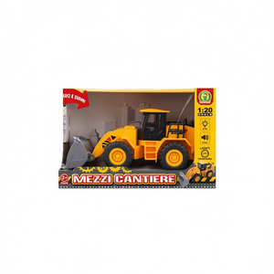 Vehículo de Construcción Mezzi Cantiere Escala 1:20 con Luces y Sonidos para Niños de 3+ Años - Product Image 1