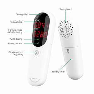 Handheld PM2.5 Dust Detector Air Quality Monitor Multifunctional Gas Analyzer Formaldehyde HCHO TVOC PM2.5 <strong>Tester</strong> - Product Image 6