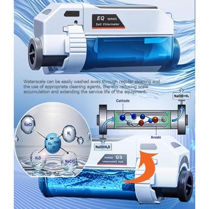 Clorador <span class=keywords><strong>de</strong></span> Agua Salada Inteligente con WiFi y APP, 60g/h, para Piscinas - Product Image 6