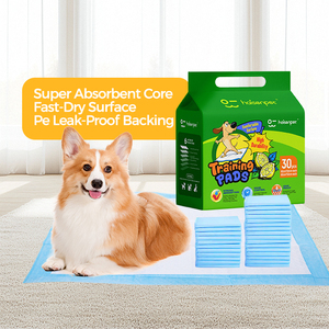 จัดส่งรวดเร็ว 10 วัน แพ็คเกจโลโก้สั่งทำพิเศษ แผ่นรองซับฉี่สัตว์เลี้ยงแบบใช้แล้วทิ้ง ซึมซับดีเยี่ยม - Product Image 1