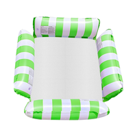 Hamac de piscine gonflable polyvalent 4-en-1 pour adultes, équipement d'amusement aquatique pour piscine, piscine de mer flottante.
