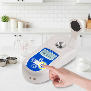 디지털 휴대용 굴절계 0-32% 고정밀 디지털 과일 브릭스 측정기 설탕 함량 측정기 - Product Image 2