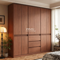 Armoire en bois de chêne et rotin, organisateur de tiroirs pour chambre à coucher, armoire haute, grande capacité