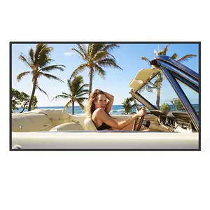 Advertising equipment 32/43/49inch Wall Mounted Ultra Thin Narrow Bezel Lcd Menu Monitor Advertising Display for indoor