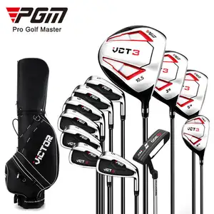 PGM MTG031 VCT III Beginner Equipment Right Handed Men Golf Clubs Complete Set with Golf Bag