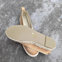 Espadrilles plates classiques pour femmes chaussures plates bout fermé mocassins à enfiler décontracté intérieur extérieur appartements