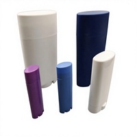 Conteneur vide de luxe de 50g pour déodorant en stick rechargeable à mécanisme rotatif