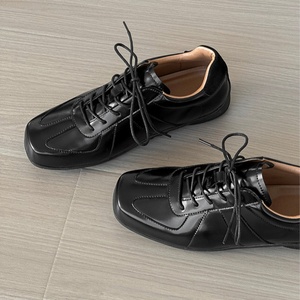 Chaussures de course tendance en cuir véritable pour hommes 2026 – Baskets décontractées en cuir de vachette pleine fleur, style marche, pour la vie quotidienne - Product Image 6