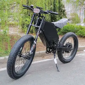 72v 5000w 8000w 10000w 12000w Sur Ron Long Range Full Suspension Dirt Fat Tire Mountain Bomber 3000w 2000w Electric Bike