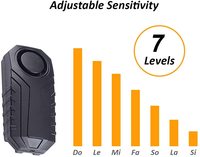 Alarme antivol pour vélo et moto, détection 3D, fonction SOS, étanche IP65, 113 dB, vibration, 433 MHz, sirène pour vélo