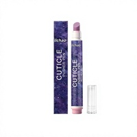 Poussoir à cuticules stylo, outil de soin des ongles, brosse fine, stylo de précision pour sculpter les bords des ongles, logo personnalisé