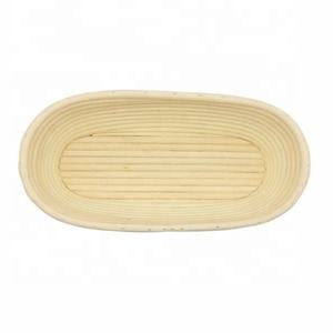 Gran oferta de ratán Natural de 8/9/10 pulgadas para juego de cesta <span class=keywords><strong>Banneton</strong></span>, tela de lino Ovalada para hornear y repostería casera - Product Image 5