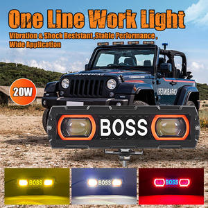 ไฟสปอร์ตไลท์ LED ความสว่างสูง 6000k กันน้ำ สำหรับรถออฟโรด ระบบไฟหน้ารถจักรยานยนต์แบบคันโยก - Product Image 3